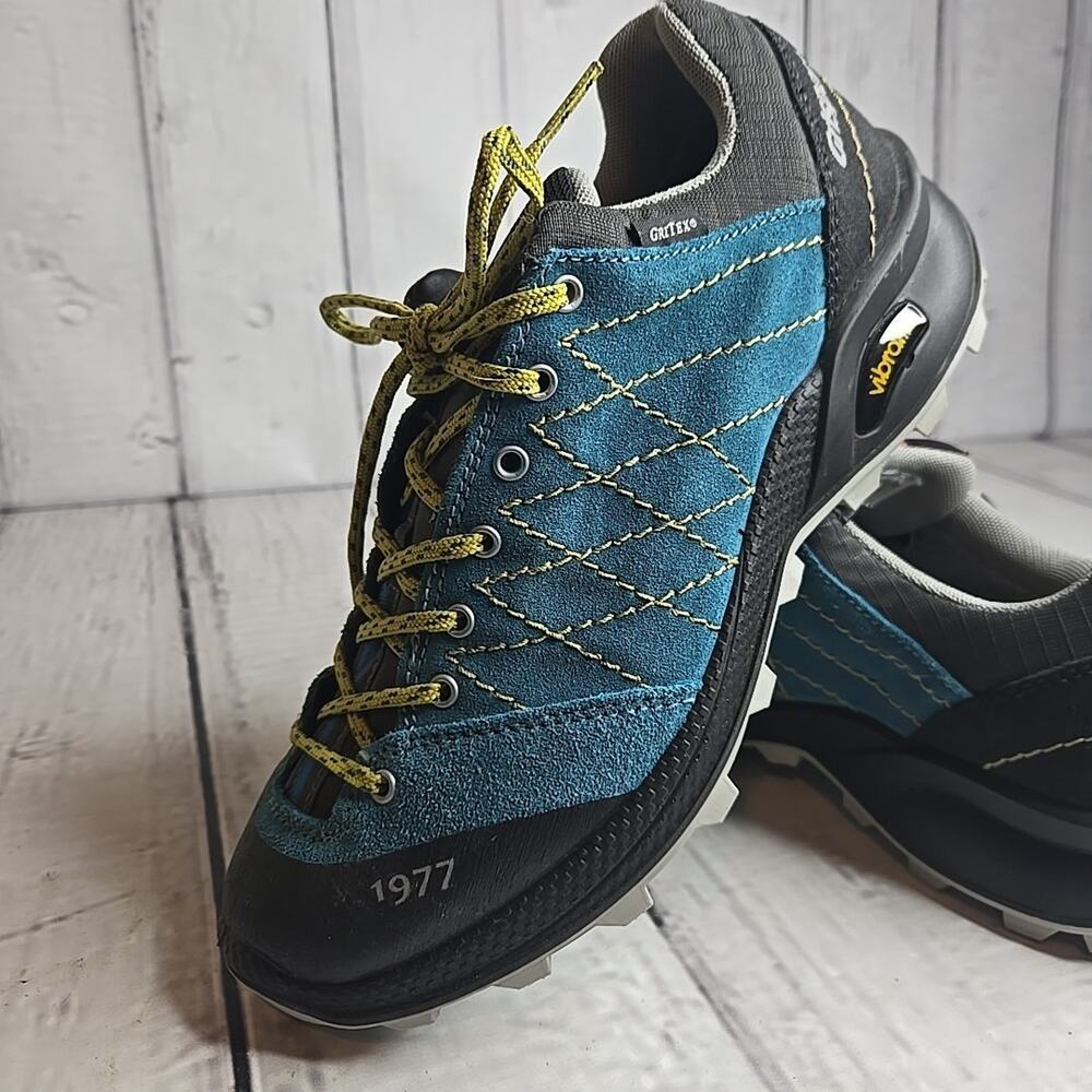Grisport Treviso Waterproof Hiking Walking Shoes Teal Black Womens Size 8 EU 39 - Picture 9 of 11